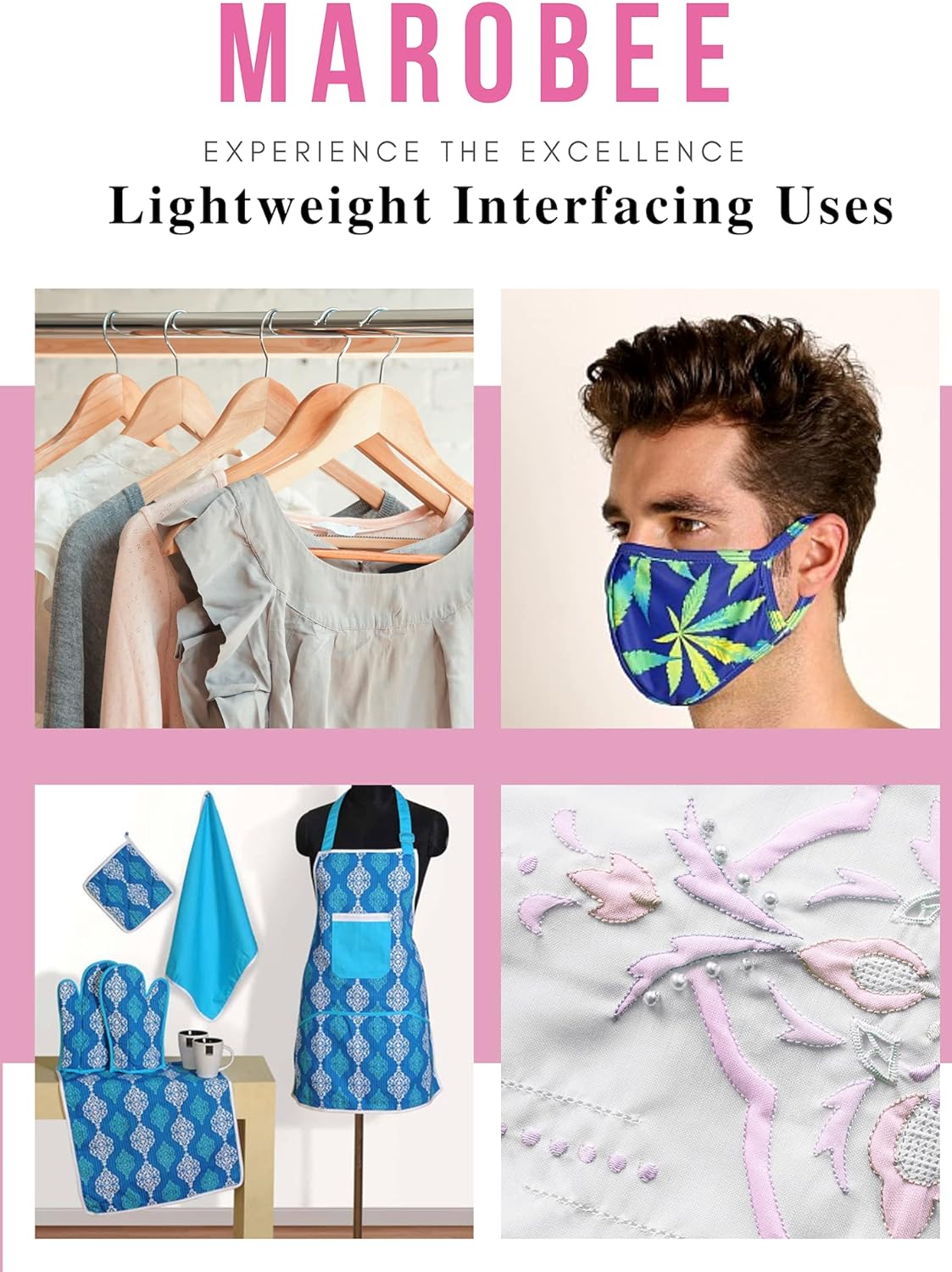 Fusible Interfacing Lightweight (White)