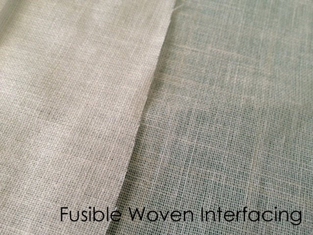 A cautionary tale of fusible interfacing